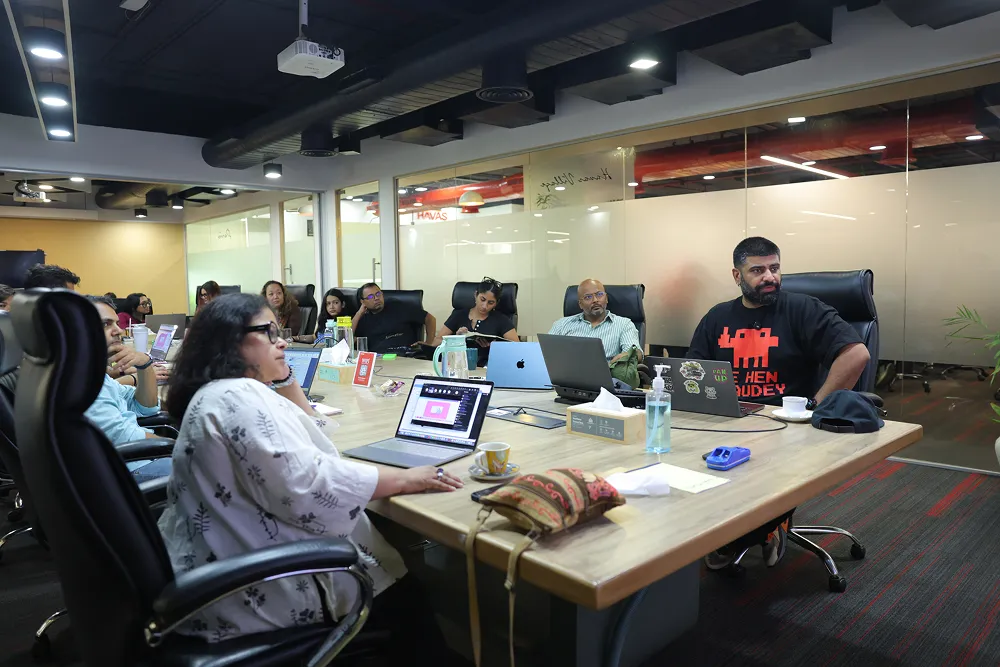 Snapshot from a StudioFry workshop