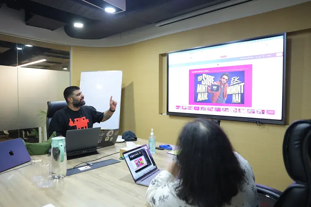 Snapshot from a StudioFry workshop